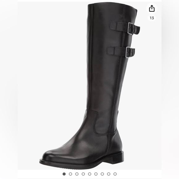 ECCO Women's Shape 25 Tall Buckle Riding Boot Size 6.5 - Picture 3 of 6
